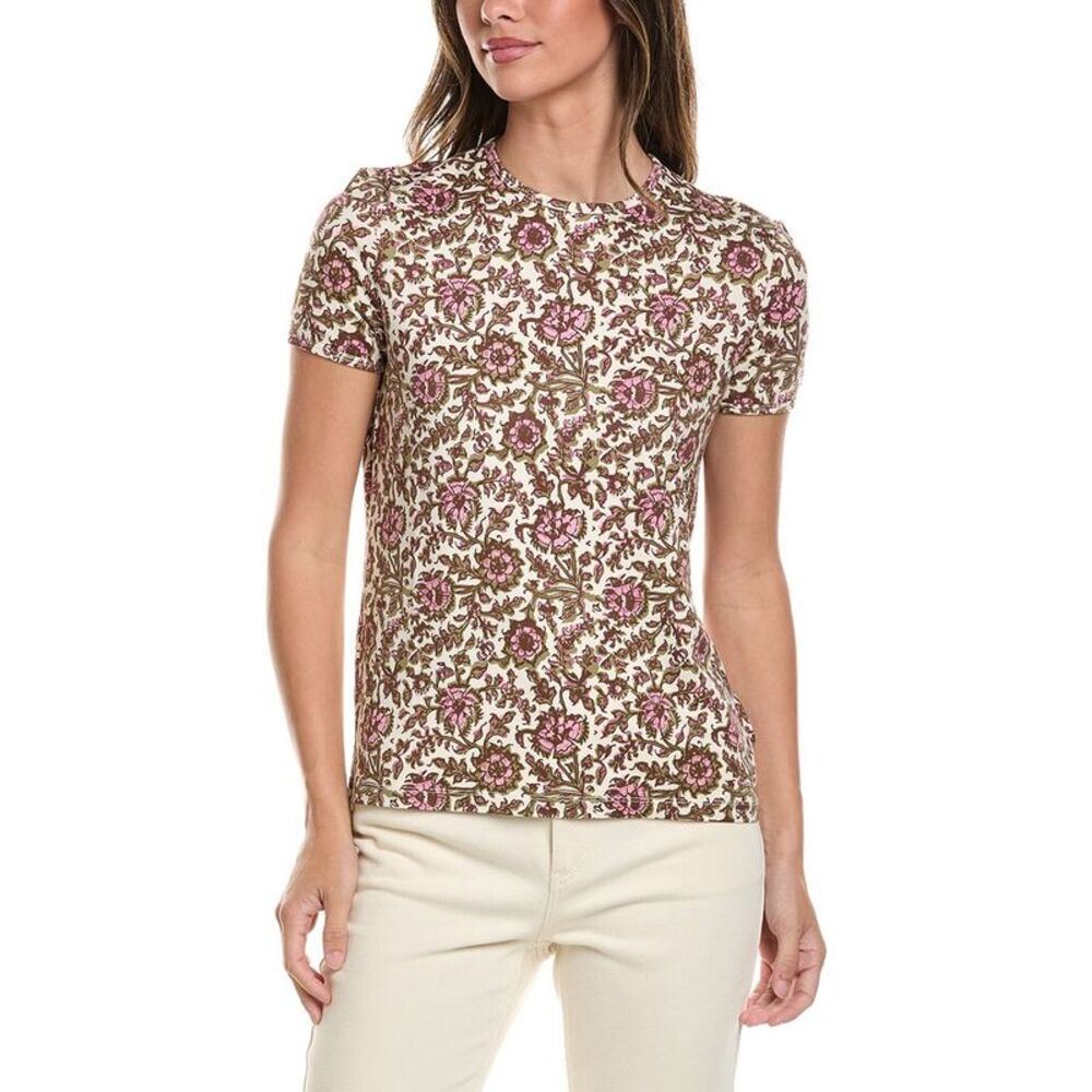 Brooks Brothers Womens T-Shirt, Brown